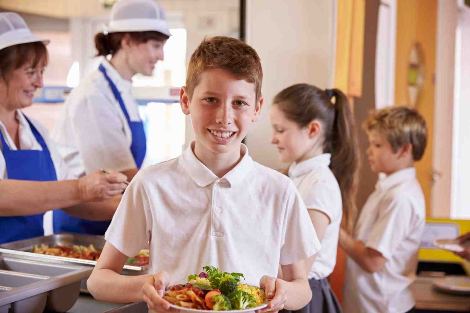 Food in top UK private schools